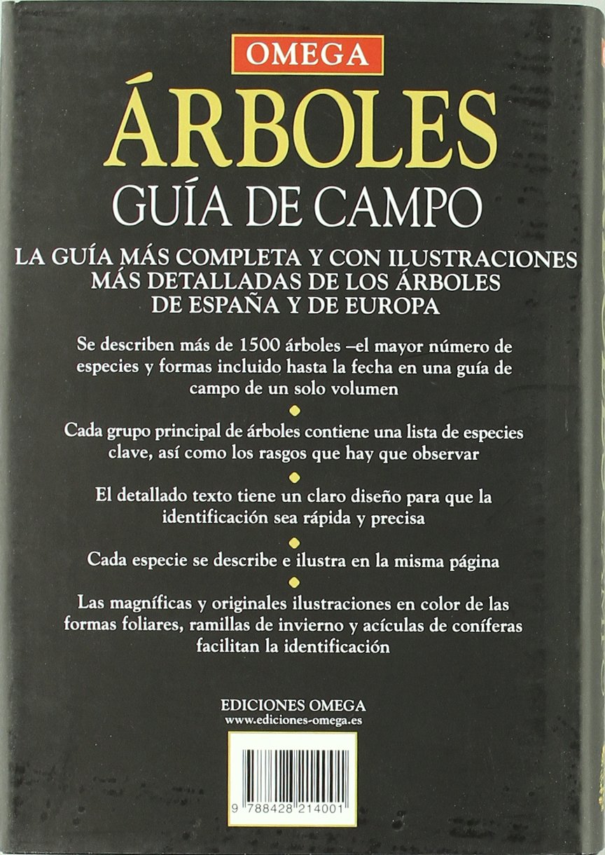 ARBOLES GUÍA DE CAMPO (GUIAS DEL NATURALISTA-ÁRBOLES Y ARBUSTOS)
