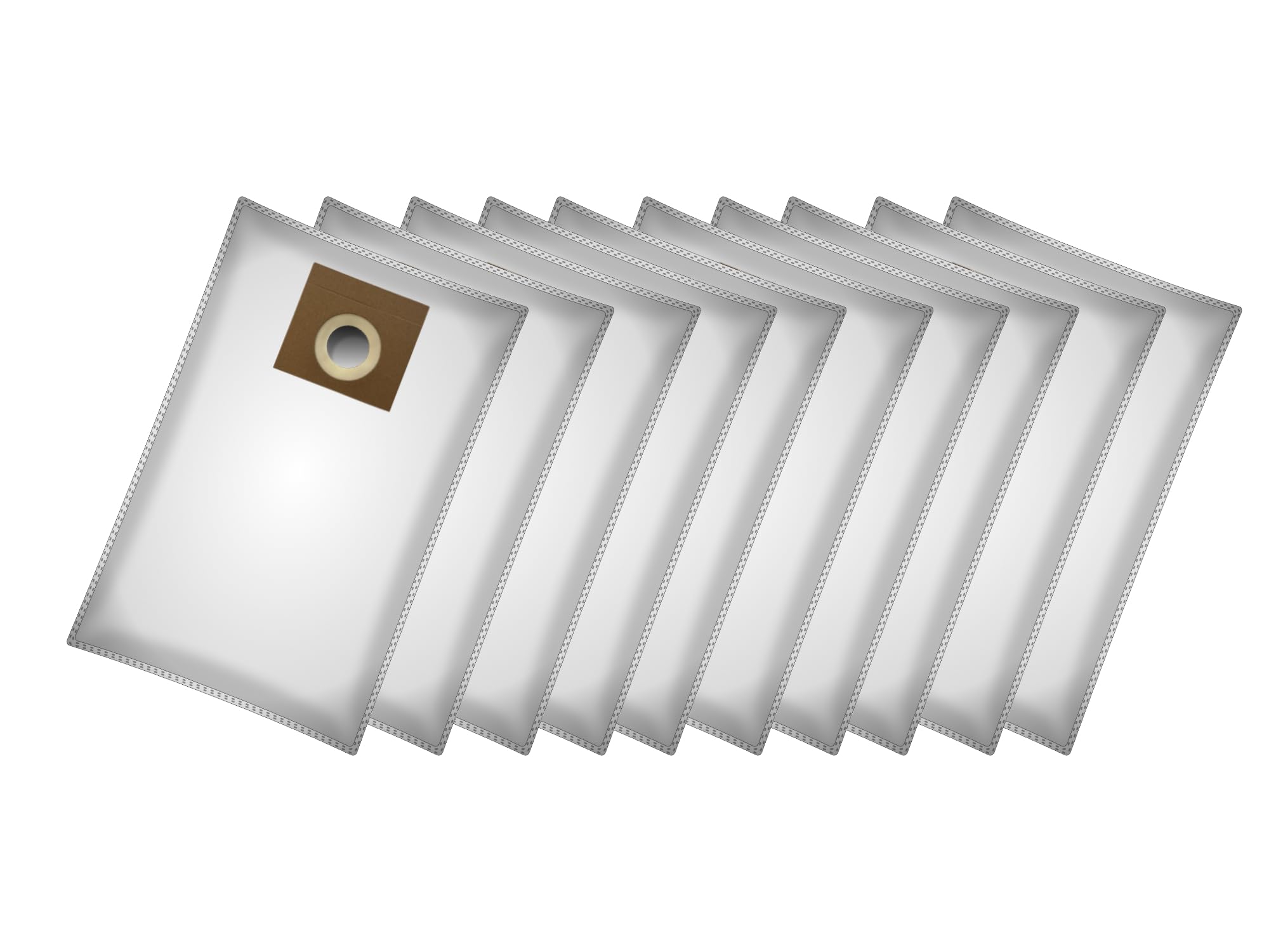 15 Vlies-Staubsaugerbeutel für Kärcher NT 48/1 NT 65/2 NT 70/2 NT 72/2 | Für Kärcher NT 48/1 NT 65/2 NT 70/2 NT 72/2, Vliesmaterial, für Staubsauger, Referenz-Nr. 6.904-285.0