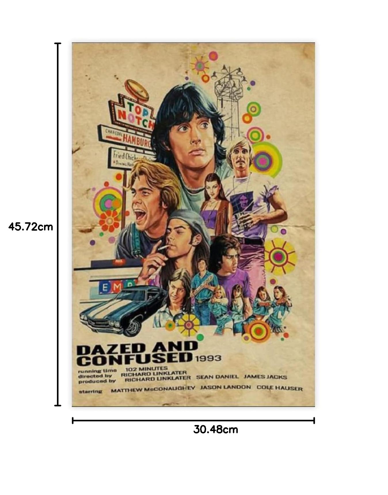 Dazed And Confused Movie 14 Canvas Poster Wall Art Decor Print