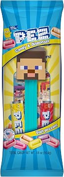 Minecraft PEZ Party Pack (12 عبوة - كل ملفوفة على حدة)