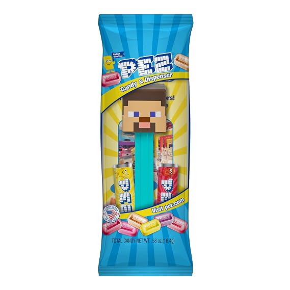 Minecraft PEZ Party Pack (12 pack - each individually wrapped)