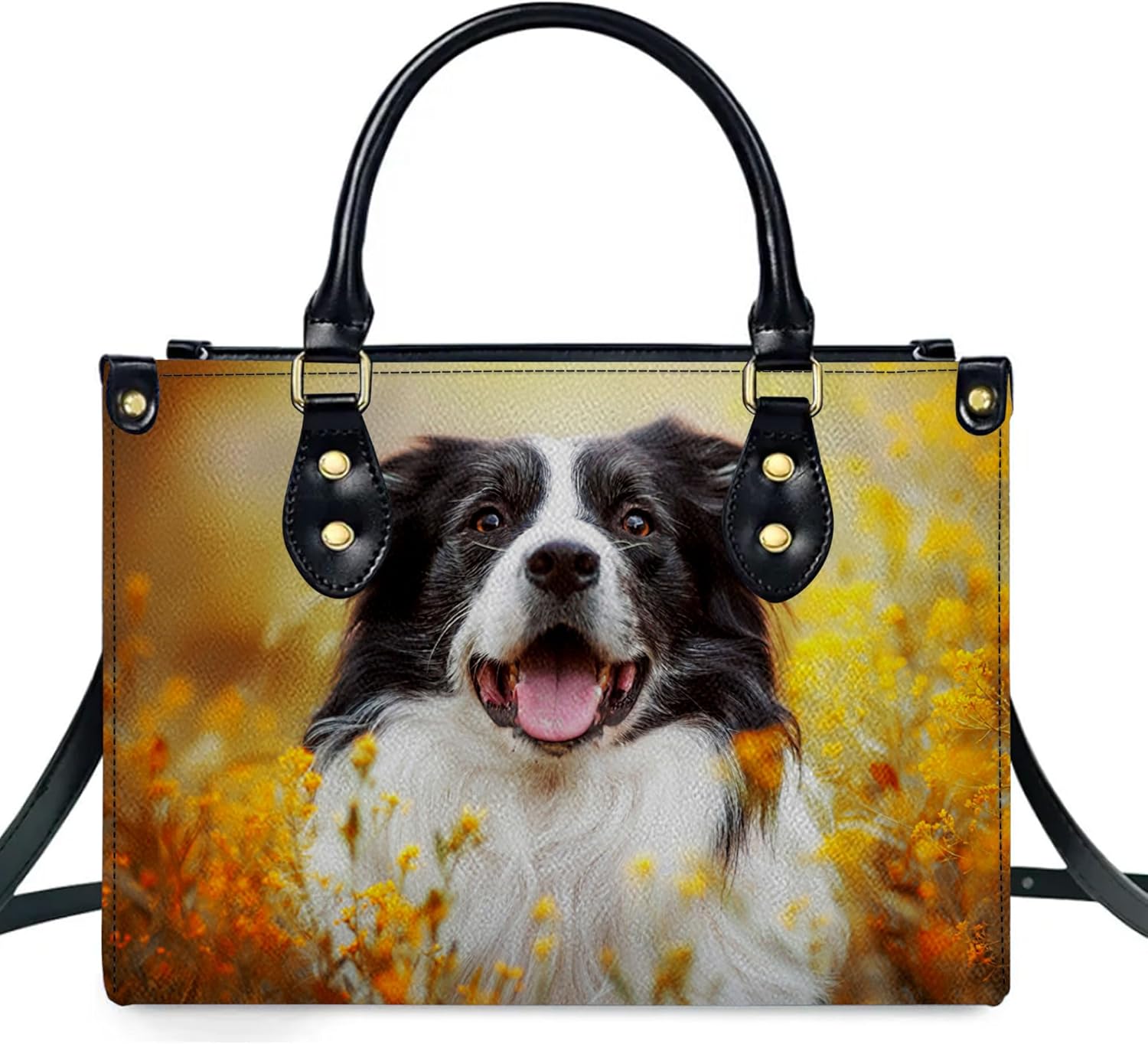 Personalized Handbags for Women, Add Your Photo/Text/Logo Purse Leather Bags, Valentines Gift for Her Girlfriend