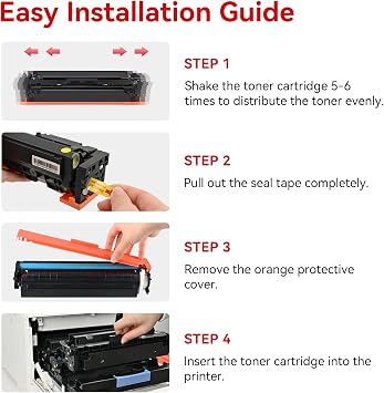 MYTONER 054 054H Toner Cartridge Set Compatible Replacement for Canon 054 054H CRG-054 CRG-054H for Color imageCLASS MF644Cdw MF642Cdw LBP622Cdw MF641Cw Printer (5 Pack)
