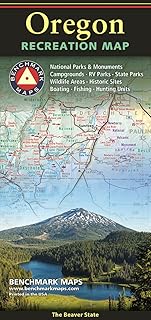 Oregon, The Beaver State, Recreation Map, 2024 Edition