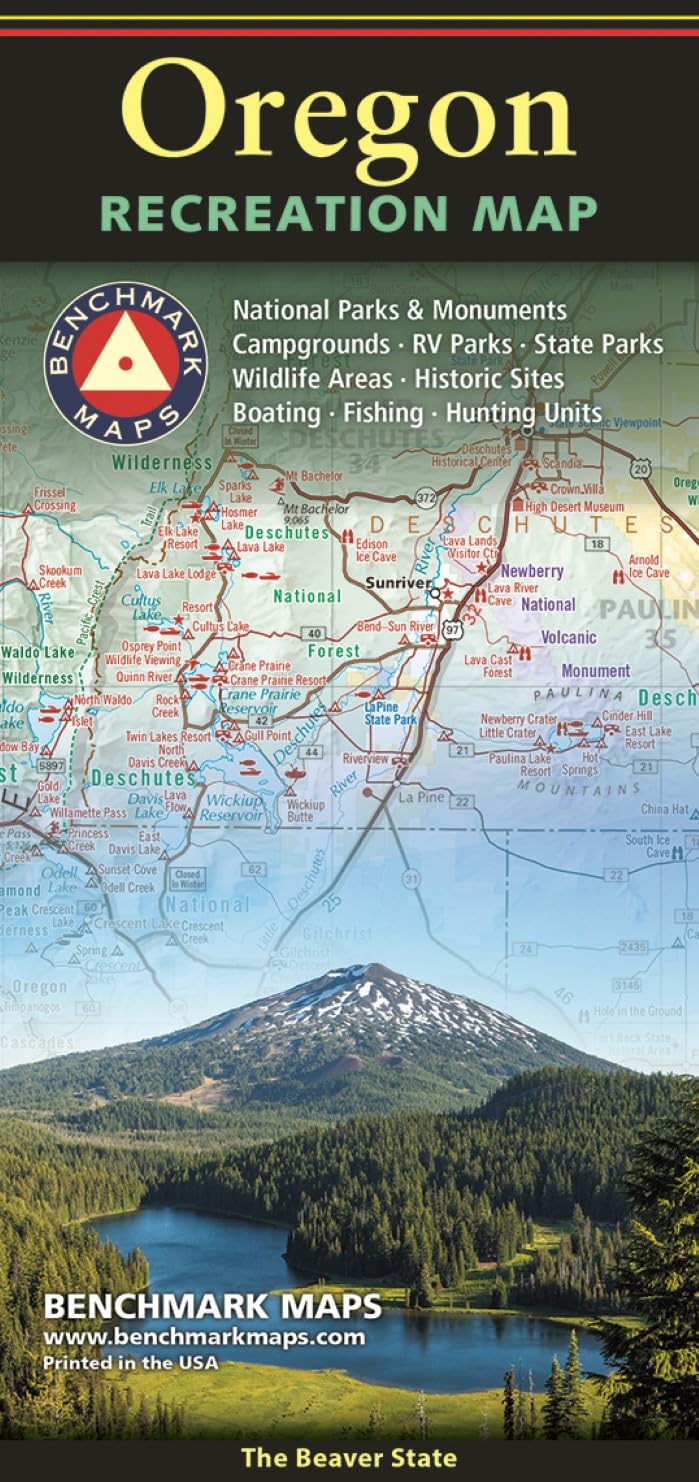 Oregon Recreation Map, 2024 Edition
