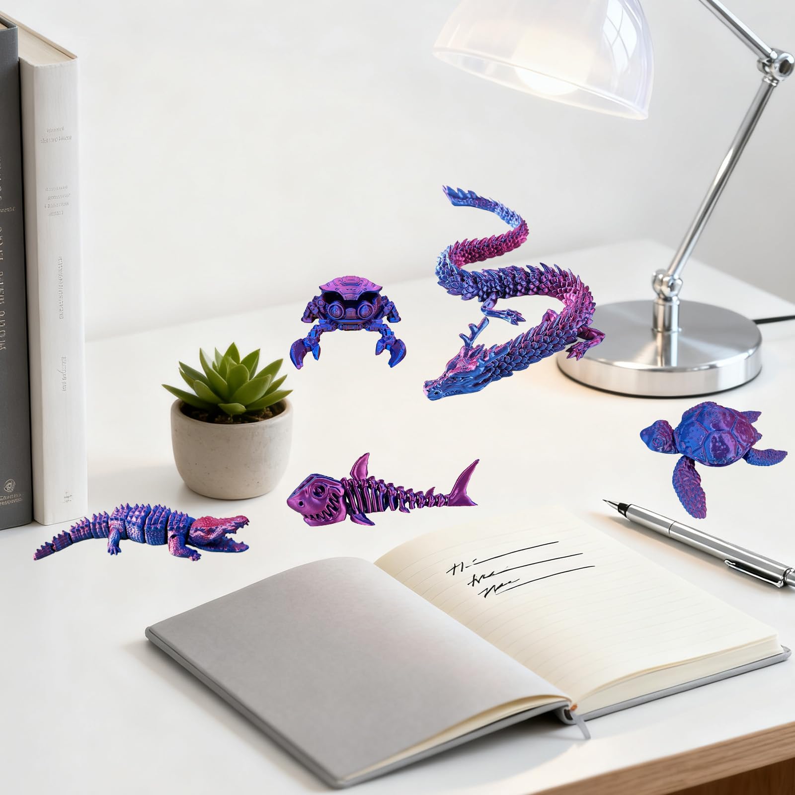 STIFFENERS 5 Pcs 3d Printed Animals, 3d Printed Toys - Image 4