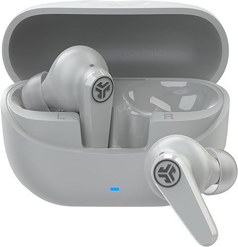 Miniatura 1 de JLab Go Pods ANC True Auriculares inalámbricos Bluetooth y funda de carga, cancelación de ruido activa híbrida + ten cuidado para una escucha