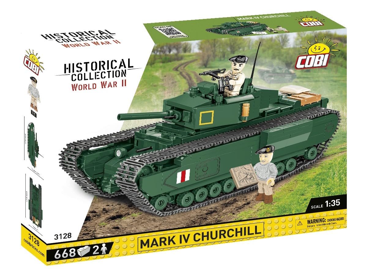 668 PCS HC WWII /3128/ MARK IV CHURCHILL