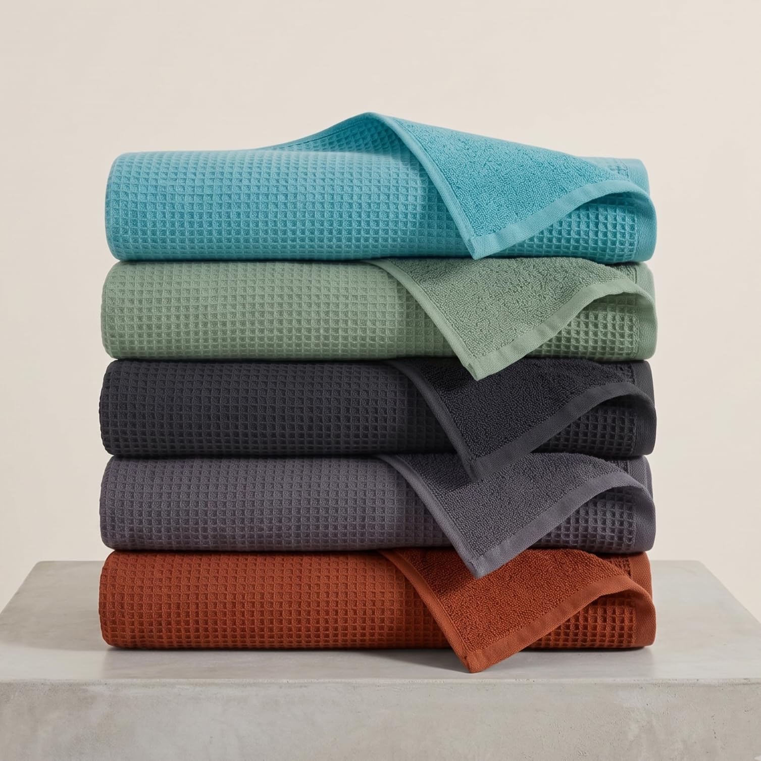 Mush Bamboo Face Towels - Ultra Soft & Absorbent -24