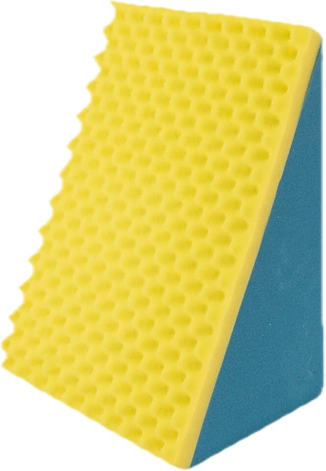 Encosto Triangular Ortopédico para Leitura e Pós Cirúrgico Luckspuma + Capa protetora