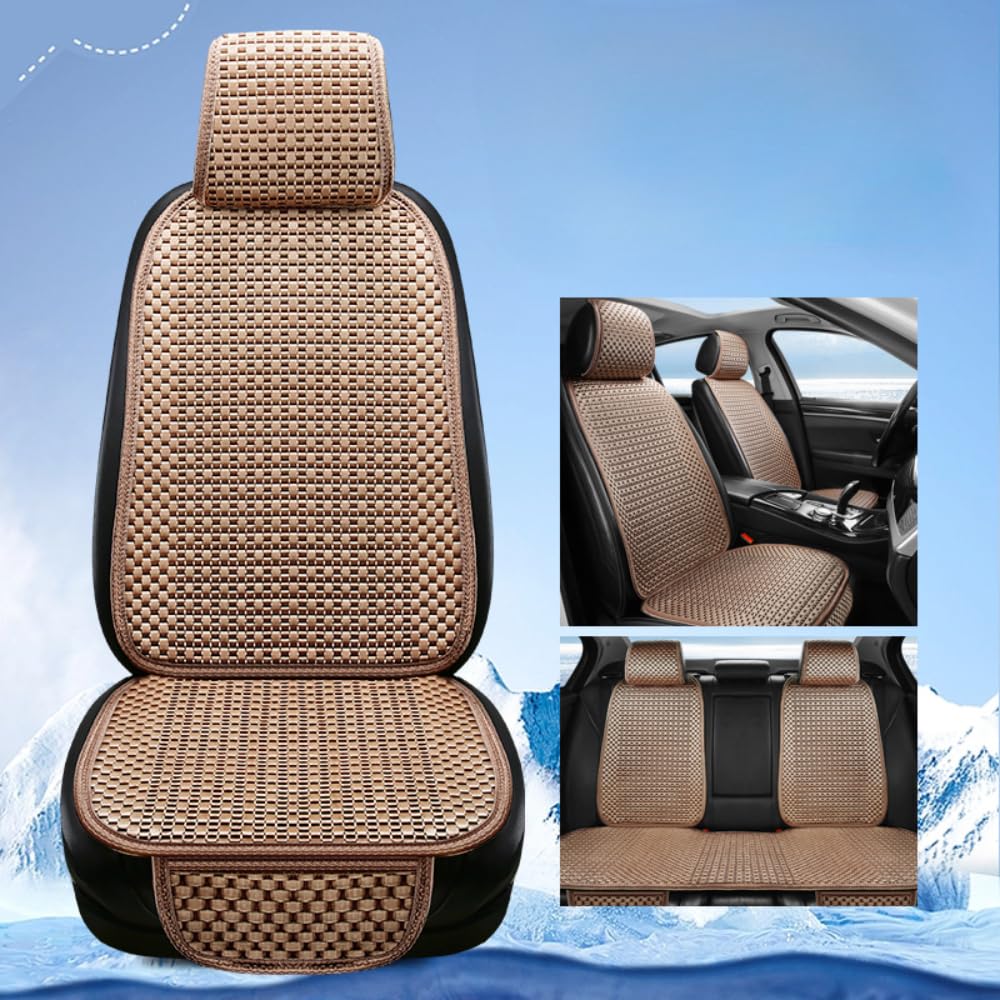 Car Seat Covers Full Set, Breathable Leather Seat Covers For Mercedes Benz Classe C C220 W203/C350 W203/C230 W203/C200 W203/C280 W203, 5 Seats Universal Seat Covers For Cars, Full Set Car Seat(B - View #12