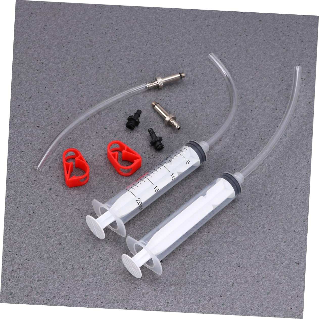 ibasenice Kit Manutenzione Freni Disco Idraulici Strumento Iniezione Olio per Freni Compatibile con Avid Portatile Completo per Bici