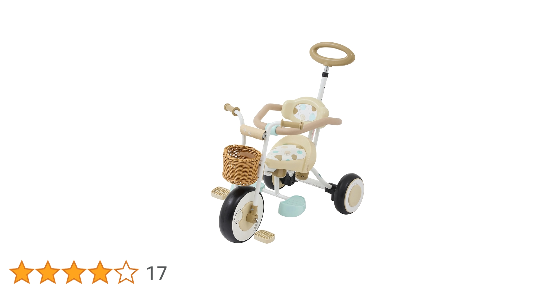 ★手押し三輪車★ナチュラル トライク   プー＆ハニー  ⭐︎プーさん　三輪車 楽天市場】ナチュラル トライク / プー＆ハニー 三輪車 プーさん