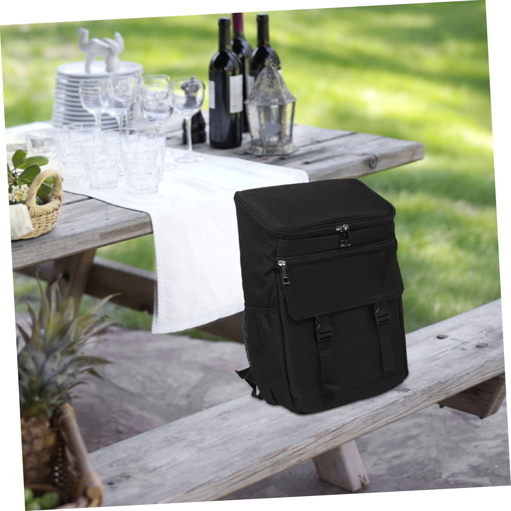 TOYANDONA Borsa Termica per Picnic Campeggio e Viaggio Isolamento ad Alta Efficienza Grande Capacità di Archiviazione Facile da Trasportare e Resistente all Acqua