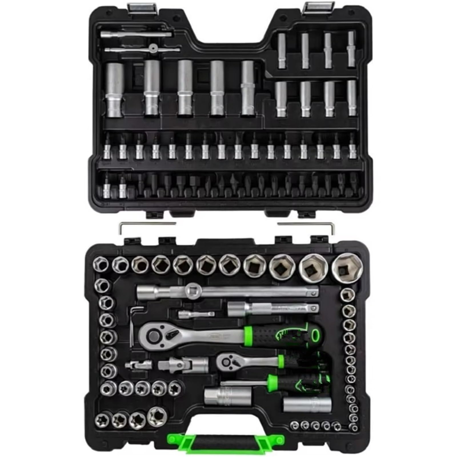 Cassetta Attrezzi Completa Kit Strumenti Multiuso Da 108 Pezzi Con Chiavi Esagonali Per La Casa Garage Officina Riparazione Attività Fai Da Te Kit Strumenti La Casa Con Utensili Manuali