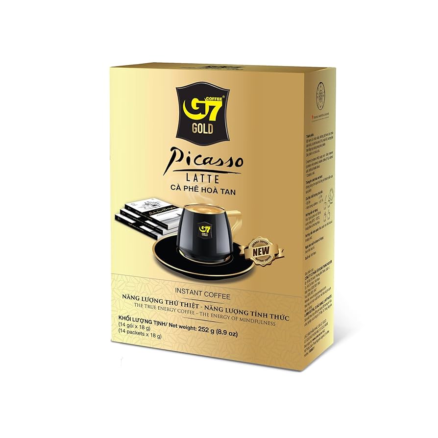 Amazon.com : TRUNG NGUYEN G7 Gold Picasso Latte Instant