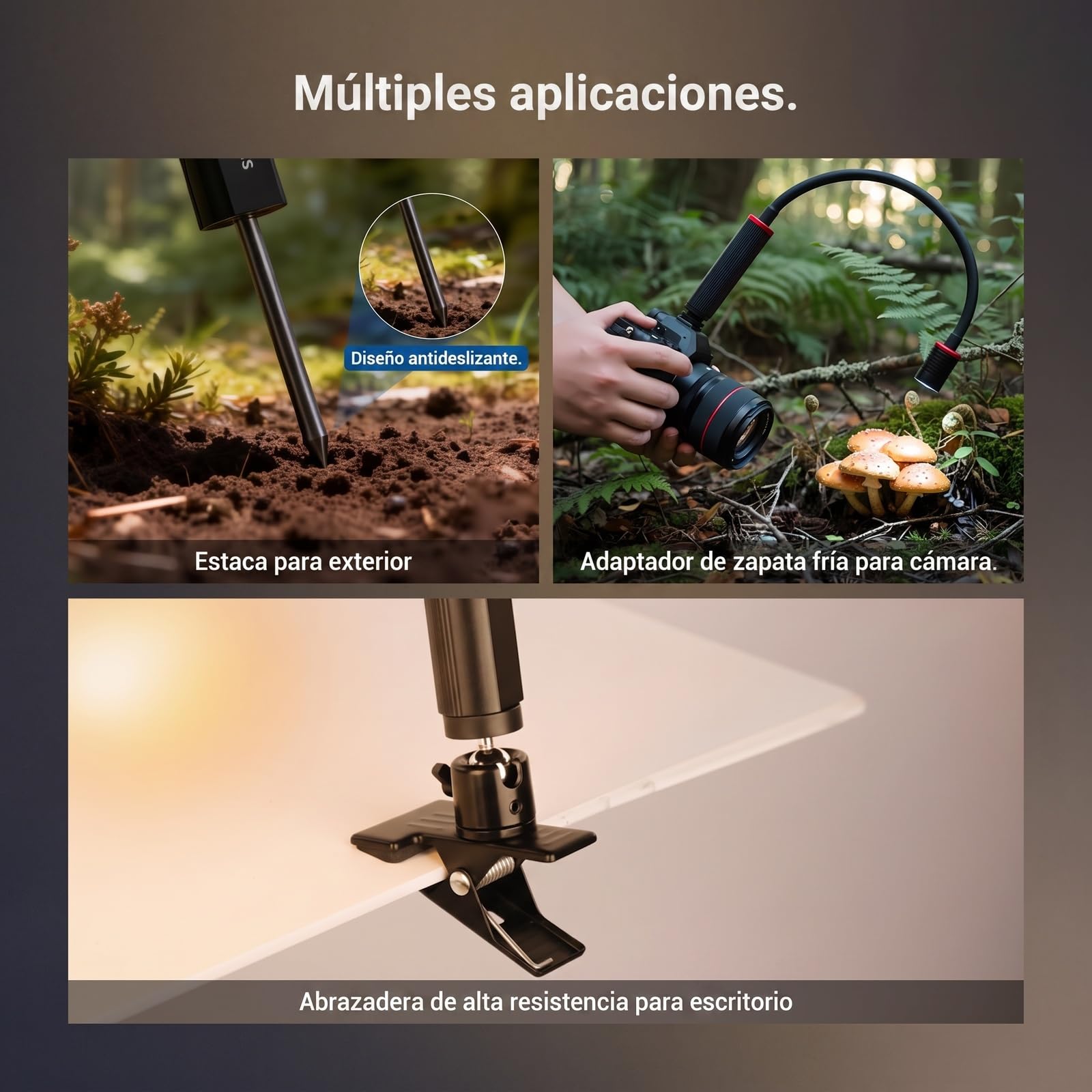 NEEWER Luz LED Flexible para macrofotografía Basics ML01 IP54