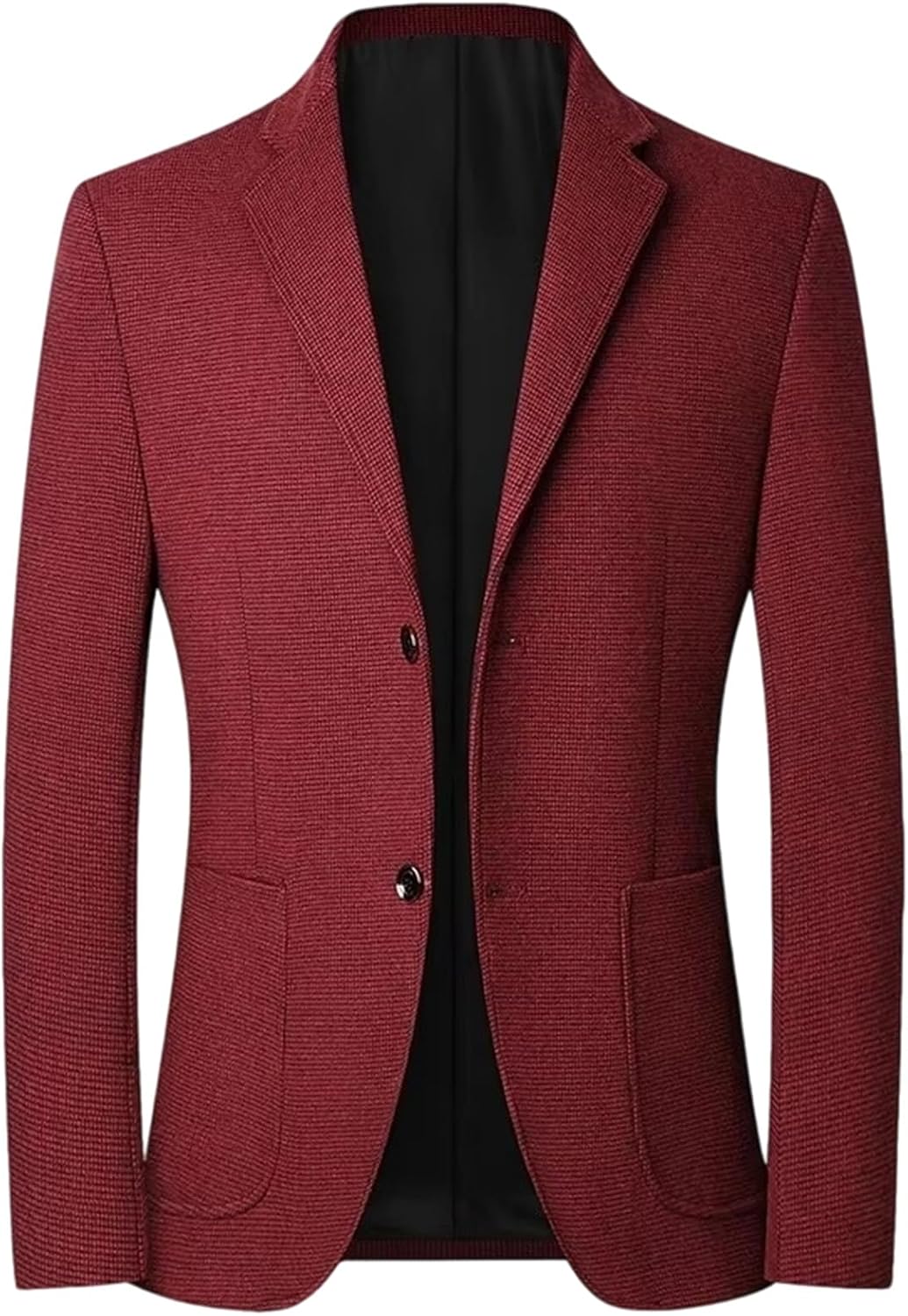 Men's Business Casual Slim Fit Suit Blazer Jacket