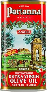 Partanna Robust Extra Virgin Olive Oil - Premium Castelvetrano Oil - Har...