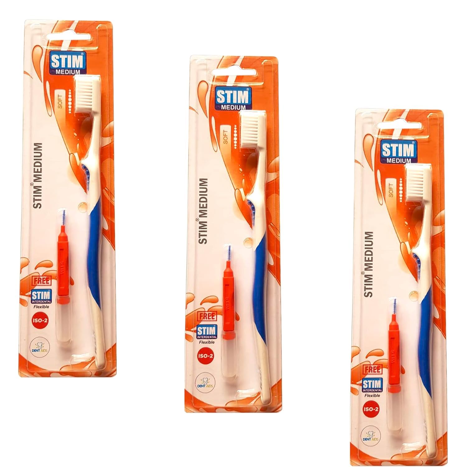 Brosse à dents Green Velly souple lot de 3 spécial sensibilité