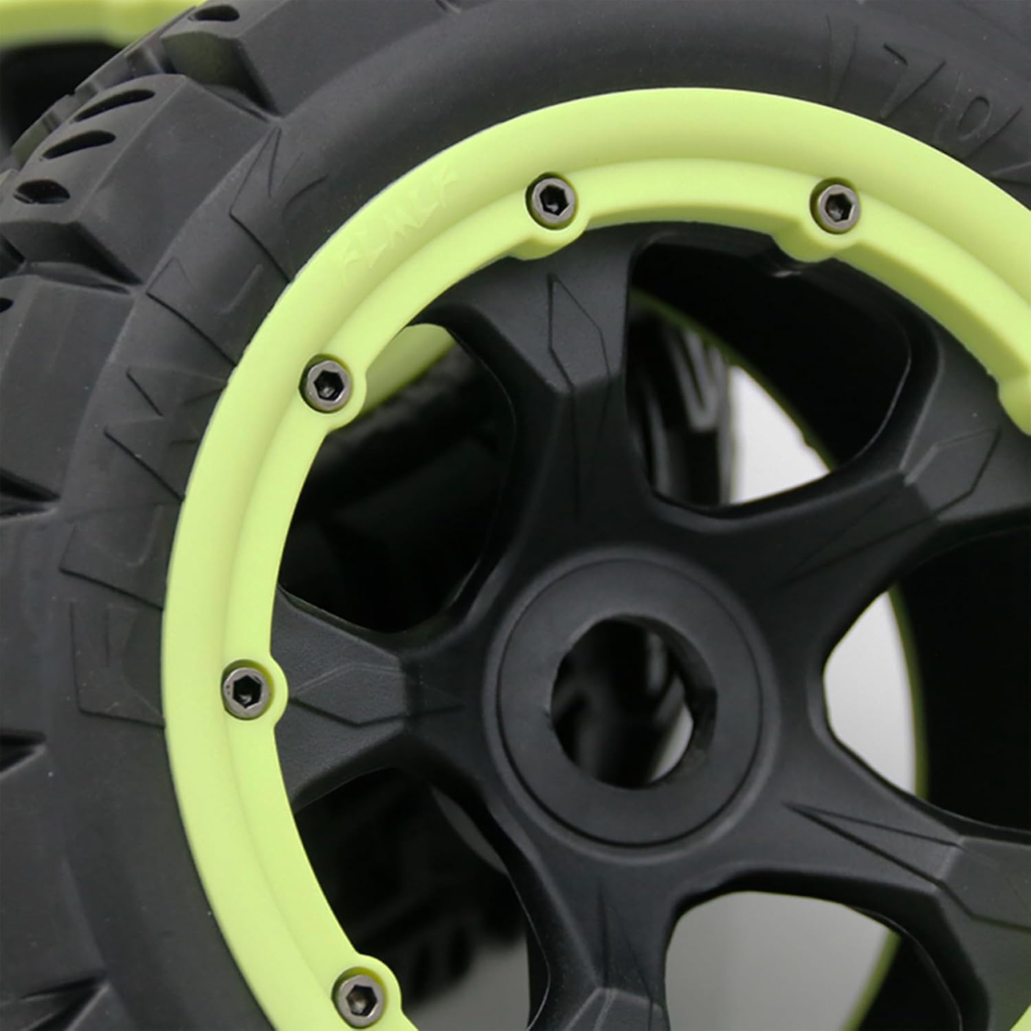 FLMLF Rear All Terrain Tires 2pcs For 1/5 HPI Baja ROVAN KM 5B Rc Car parts