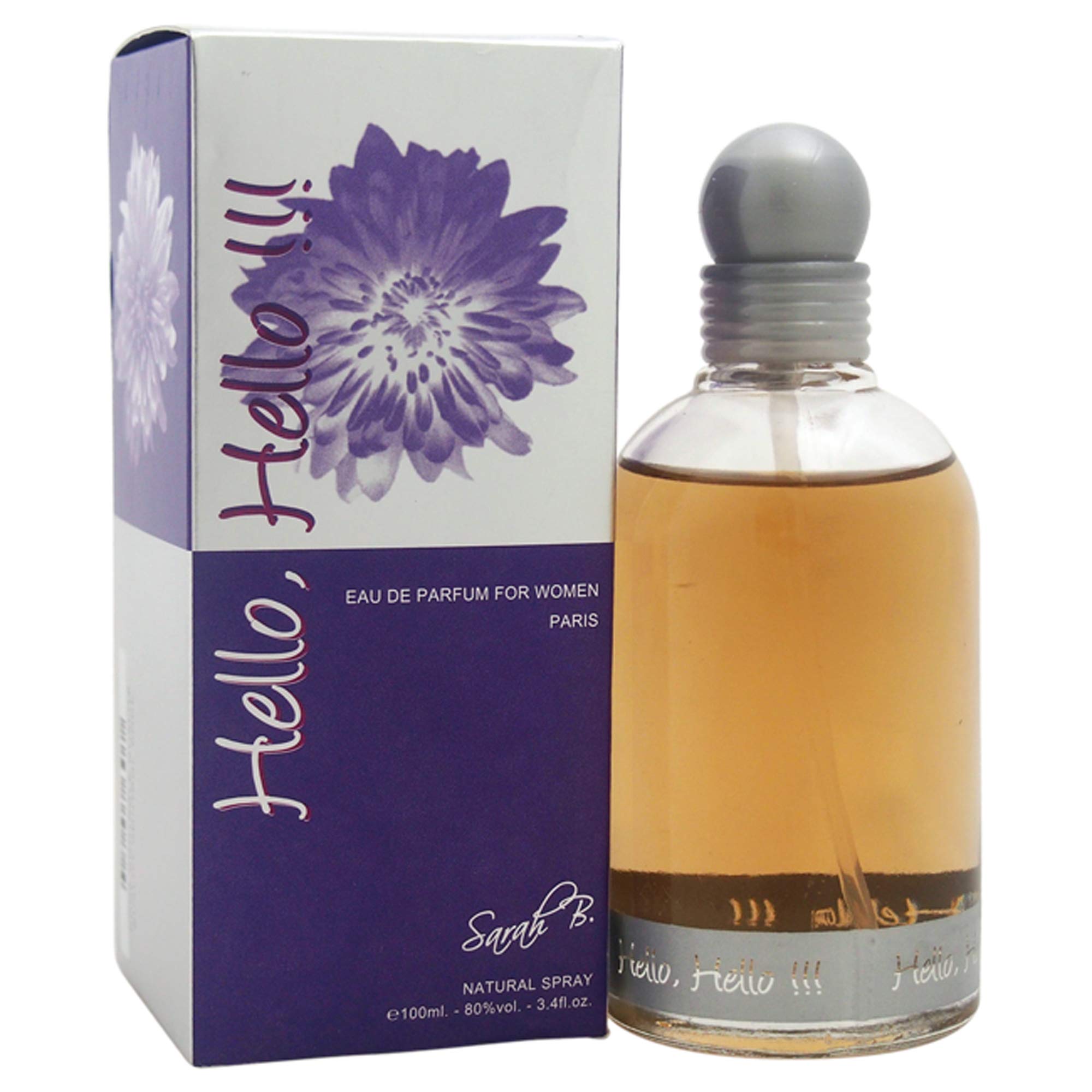 Sarah B, Hello, Hello!!! for Women, 100 ml - EDP Spray