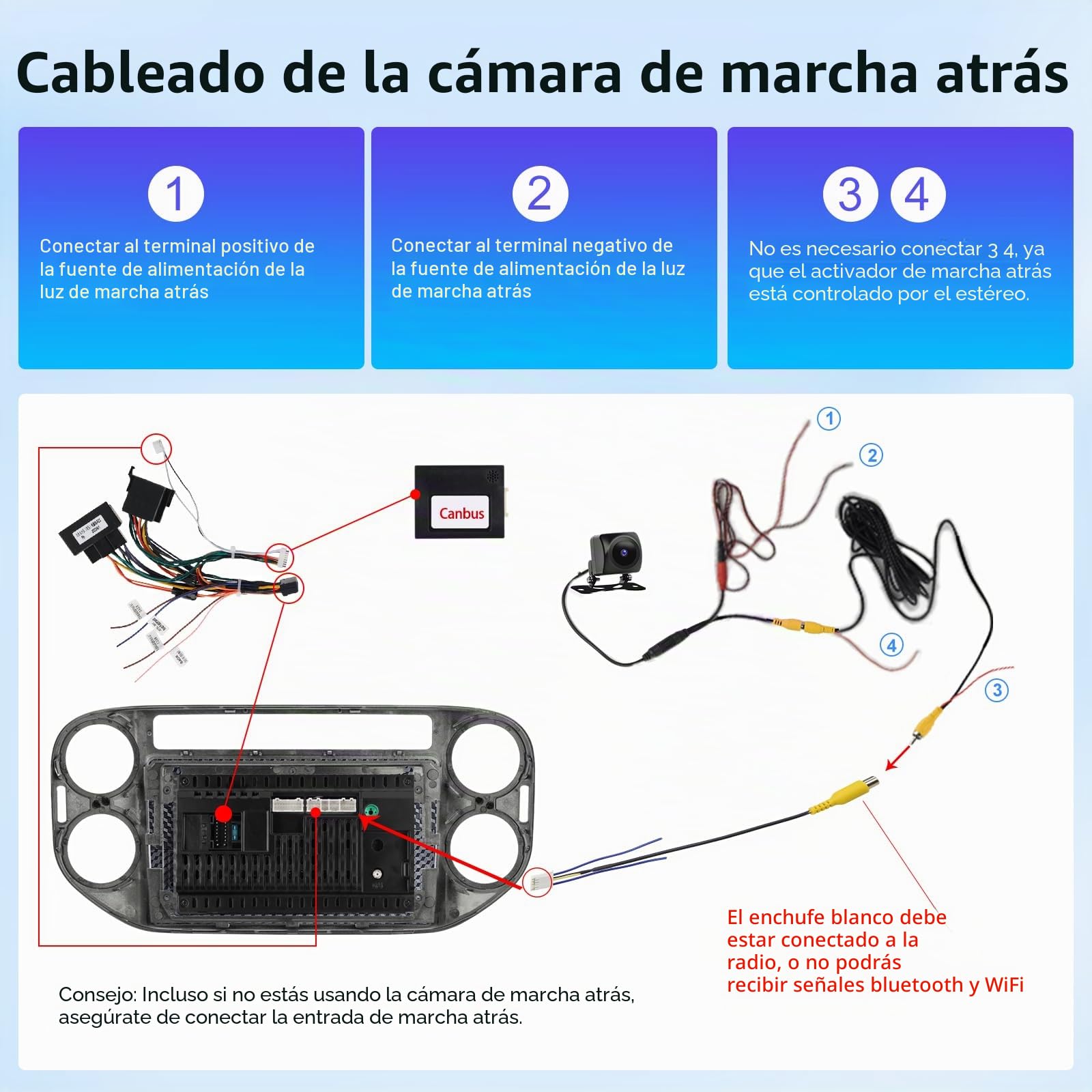 4G+64G Android Radio de Coche para Volkswagen VW Tiguan 2006-2016 con Wireless Carplay & Android Auto, Pantalla Táctil IPS de 9 Pulgadas con GPS, WiFi, 32EQ, Bluetooth 5.0, Radio FM/RDS