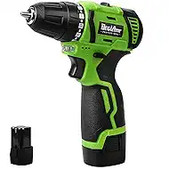 16.8V Cordless Drill, DEGLASERS Electric Power Drill with Battery and Charger, 3/8”Keyless Chuck, 2 Variable Speed, 20+1 Torque Setting for Man/Women Home Use