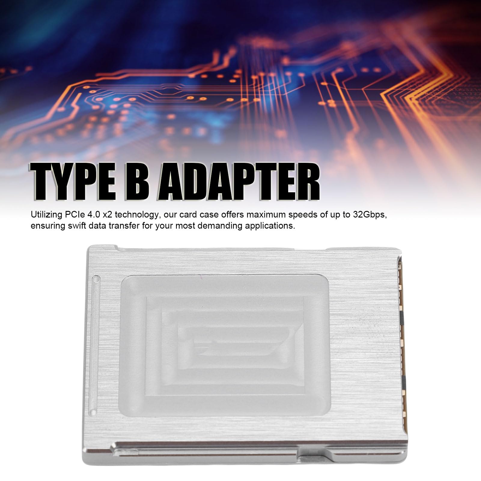 CF Express Type B, NVME 2230 M Adapter Klawiszowy dla Series X&S, R5C R1 R52, Ronin 4D z Aluminium Stopu, prędkość 32 Gb/S, PCIE 4.0 X2 Technologii