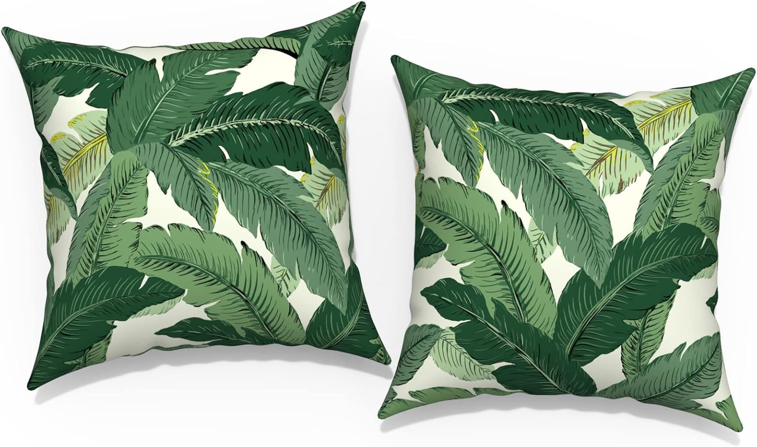 TWLEAR Outdoor Throw Pillow Covers 18”x18”, Decorative