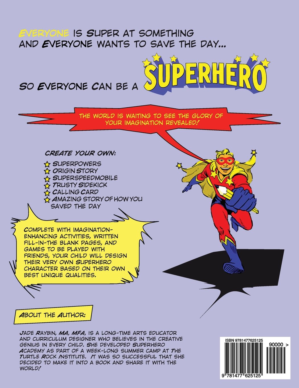 Superhero Academy: Create Your Own Superhero Character Activity Book! :  Raybin, Jade, Golan, Gan: Amazon.de: Books