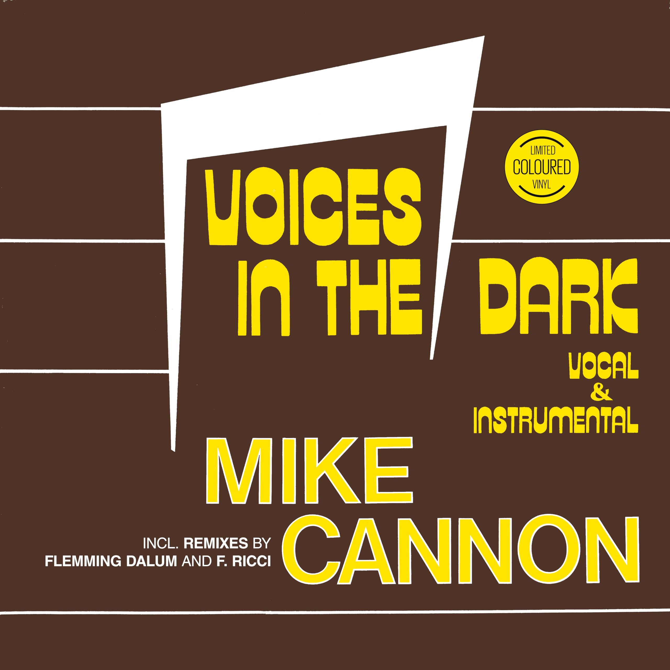 CANNON, Mike - Voices In The Dark - Vinyl (transparent yellow vinyl 12"")