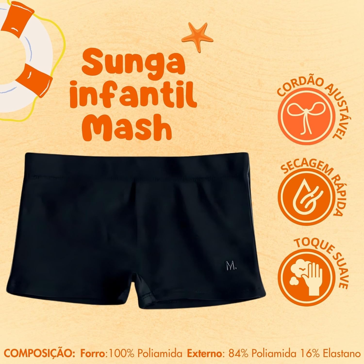 Sunga INFANTIL Boxer Mash Lisa Proteção UV 50+ Durabilidade Xtra Life em promoção! Veja a oferta e mais achadinhos de Moda praia infantil 8 Hoje é o melhor dia para comprar Sunga INFANTIL Boxer Mash Lisa Proteção UV 50+ Durabilidade Xtra Life com aquele preço maroto! Promoção! Aproveite a oferta! 8