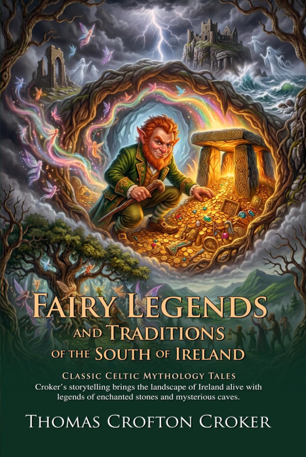 Fairy Legends and Traditions: Classic Irish Folklore and Celtic Myths: Explore Magical Celtic Myths - Fully Illustrated Edition with Author Biography