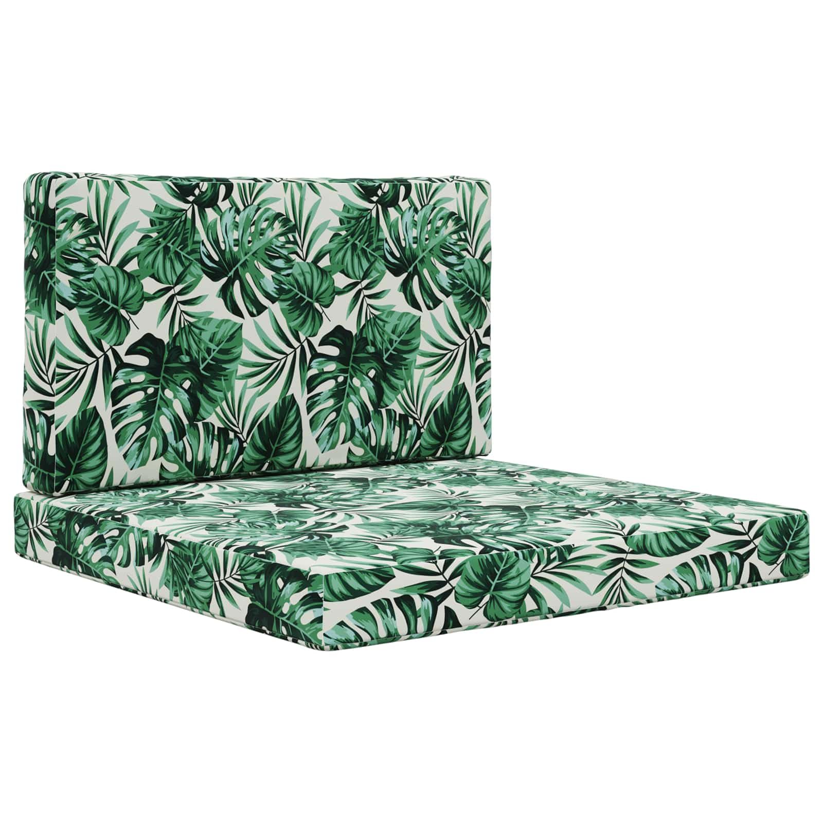 Coussin de canapé pour extérieur lavable et ergonomique pour assise et dossier de jardin