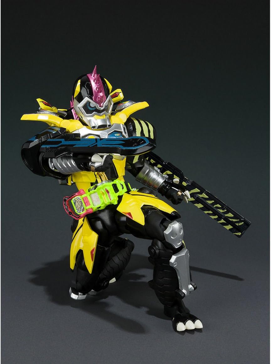 Tamashii Nations S.H. Figuarts Kamen Rider Lazer Hunter Bike Gamer Level 5 "Kamen Rider Ex-Aid" Action Figure