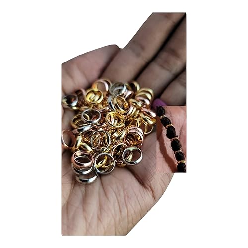 Miniatura 9 de Beaditwearitloveit 10 Stainless Steel Hair Beads for Loc Braids Twist and Natural Hair, Loc Beads, Dreadlock Hair Accessories, Loc Jewelry (5mm,
