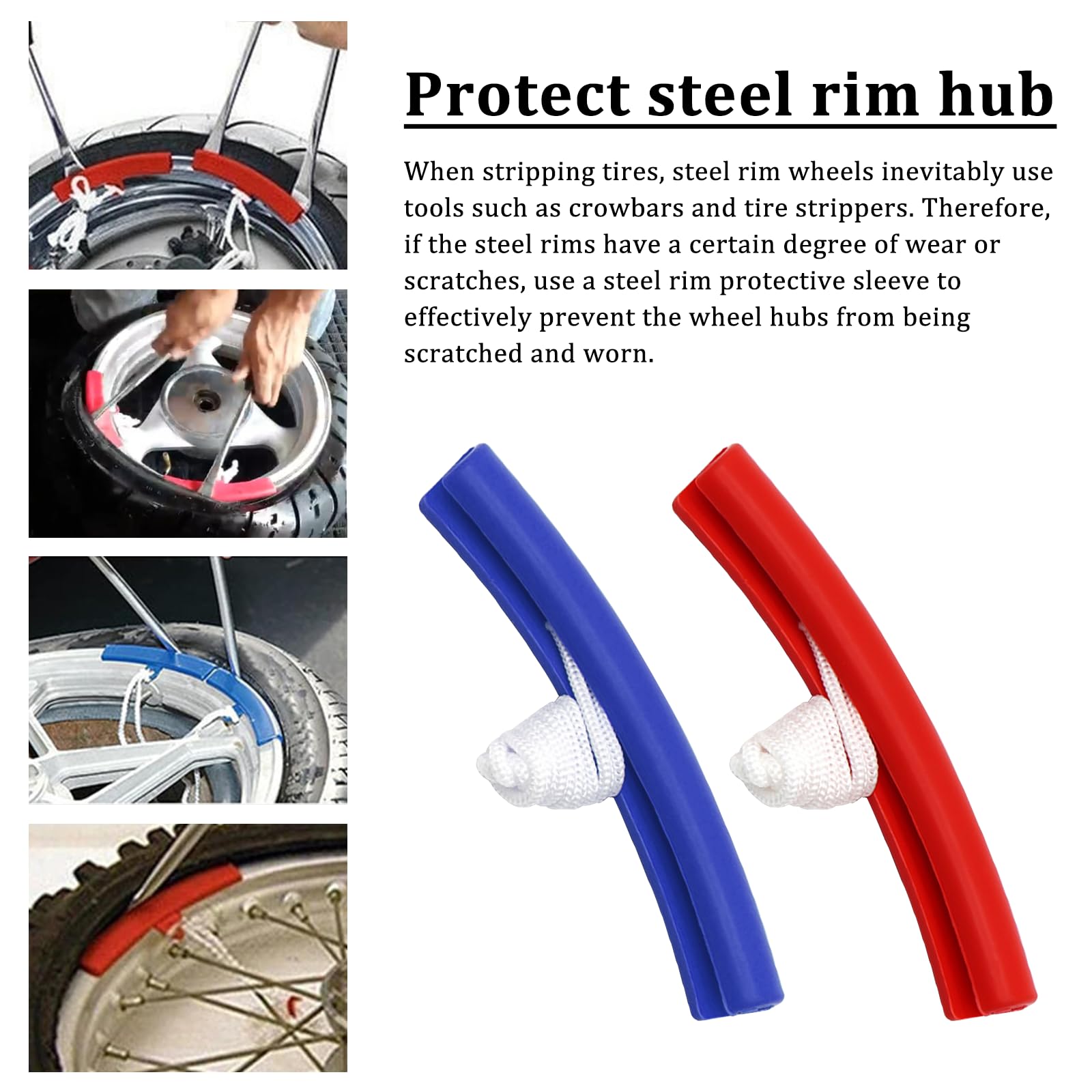 2 Leve Per Pneumatici Bici E Moto - Facili Da Usare E Resistenti