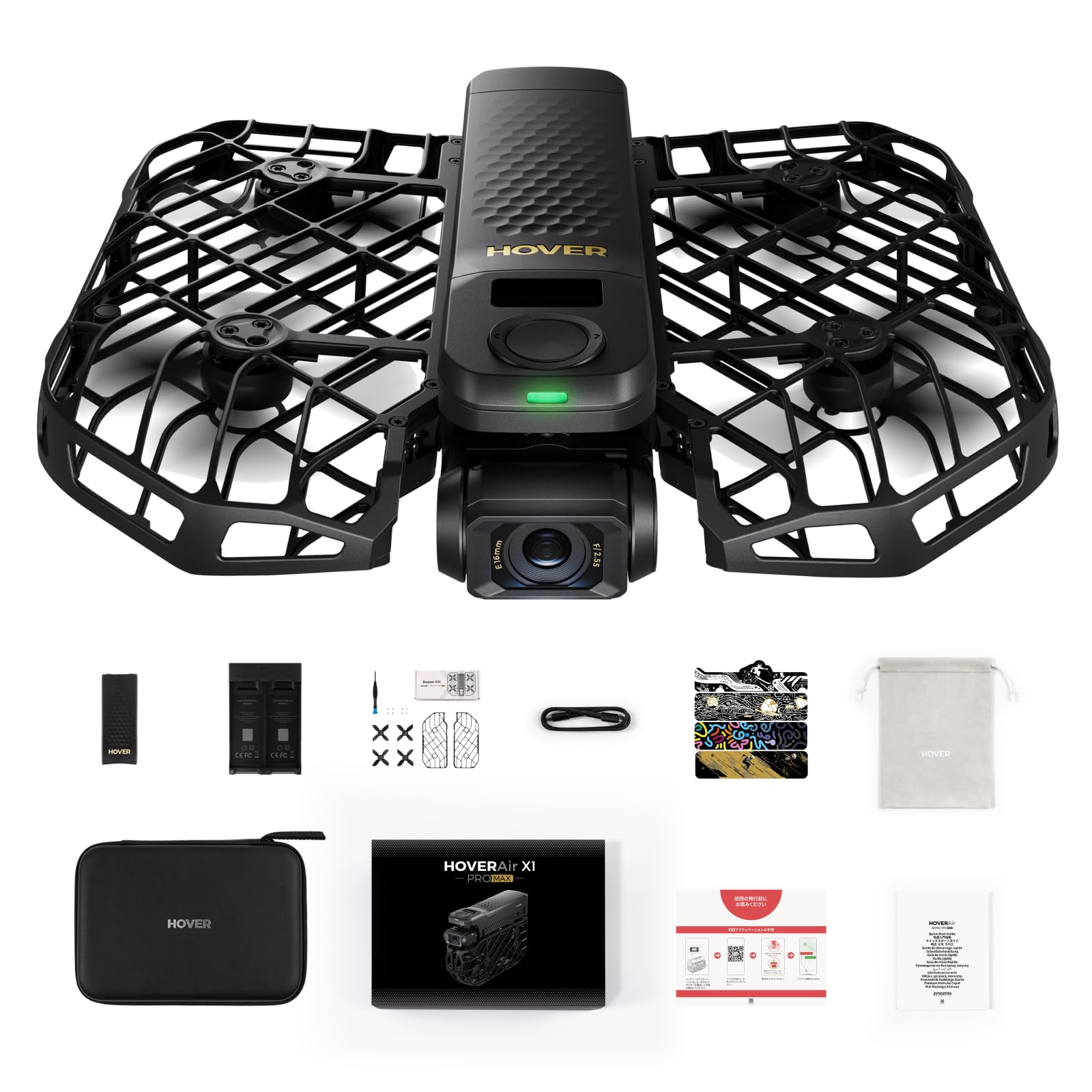 Amazon.co.jp: HOVERAir X1 PROMAX 8K飛行カメラ 折りたたみ式 カメラ