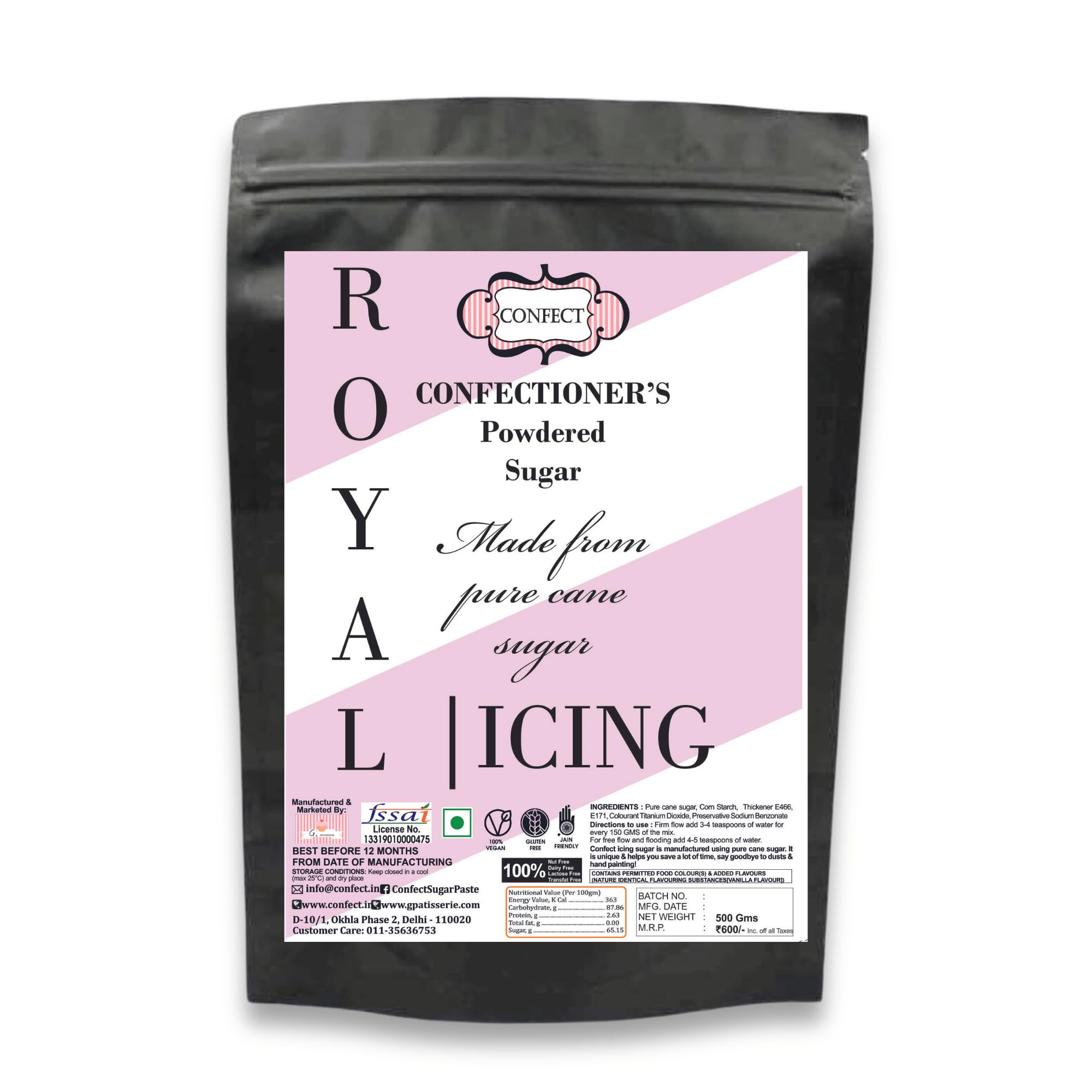See full amazon price history chart for Confect Royal Icing - 500Gms (Royal Icing - 500Gms) Confect Royal Icing - 500Gms (Royal Icing - 500Gms) (B0DC47FXRP) Amazon Price History, Amazon Price Tracker