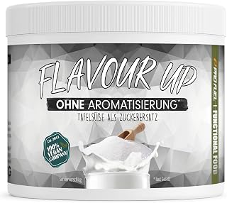 FLAVOUR UP ohne Aroma 250g - ideal als Zuckerersatz - nur 8 kcal pro Portion - Vielseitig einsetzbar für Lebensmittel & Getränke - Flavour Powder - FLAVOUR UP