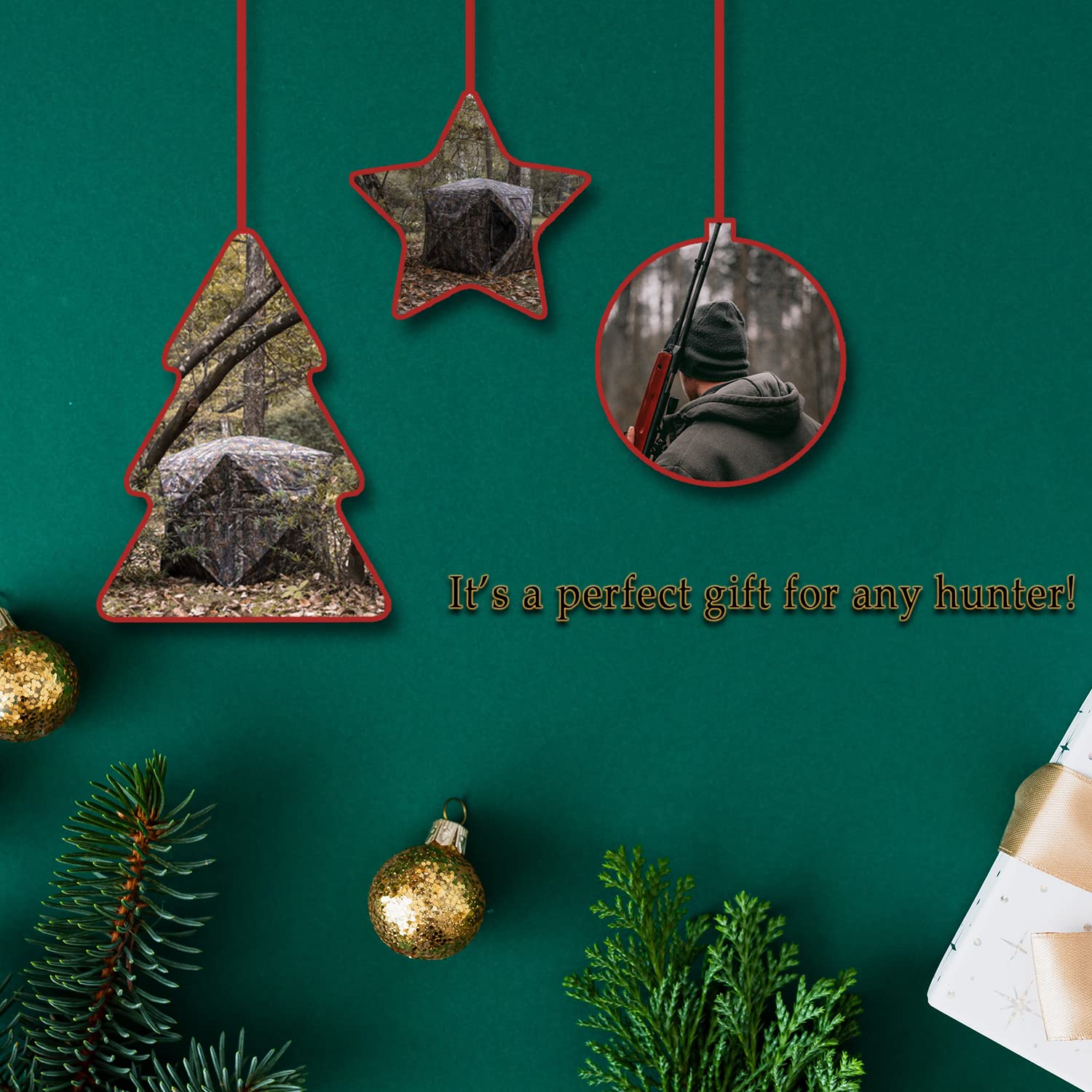 Buy Your Choice Hunting Blind 3 Person 270 Degree See Through Ground