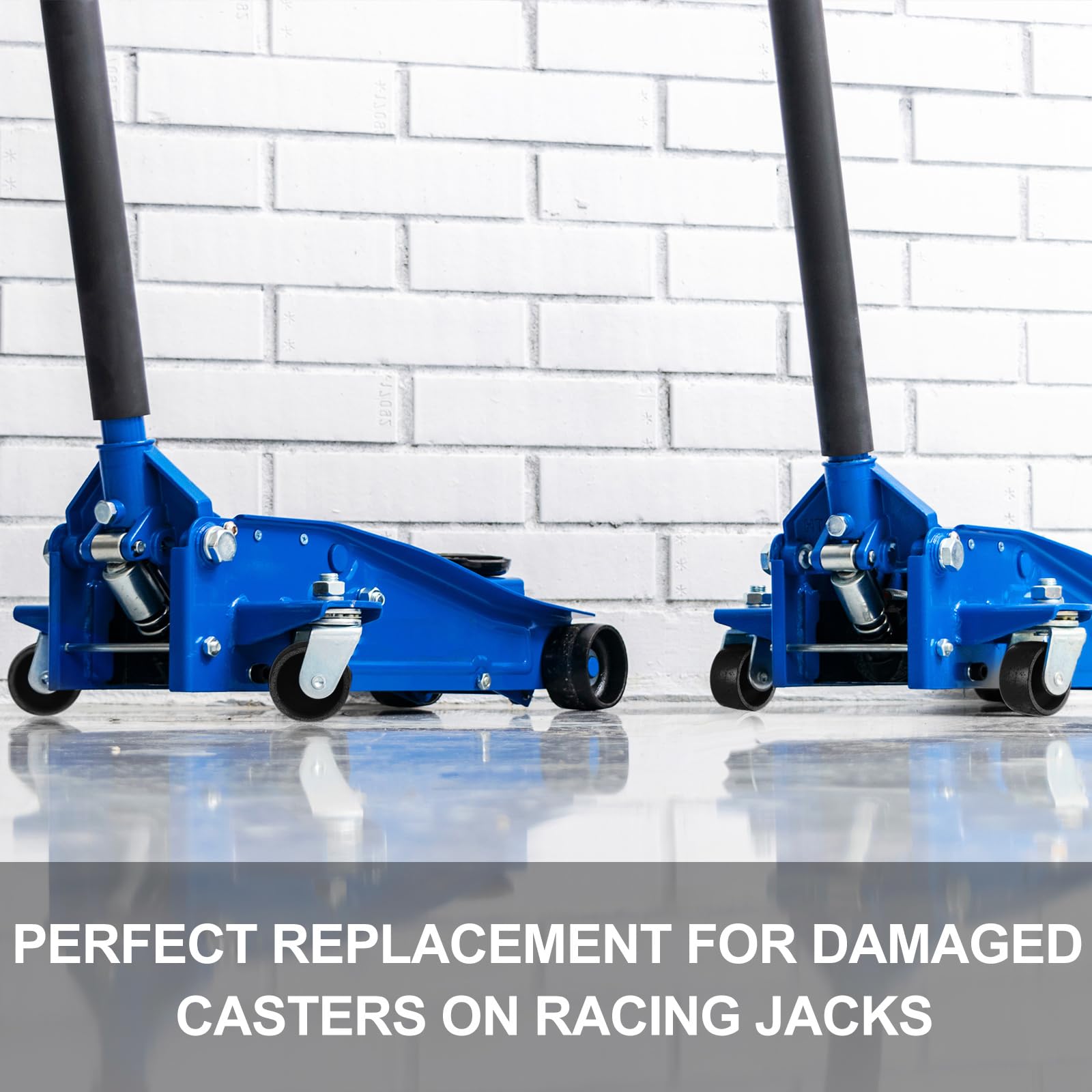 Snapklik.com : Landhoow 4 Pcs Floor Jack Casters For 3 Ton Floor Jack ...