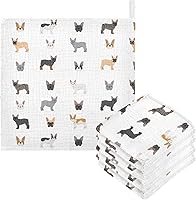 Vista 36 de vvfelixl Toallas de algodón para bebé, Golden Retriever, toalla de baño unisex para cachorros, toallas de cara para recién nacidos, toallitas