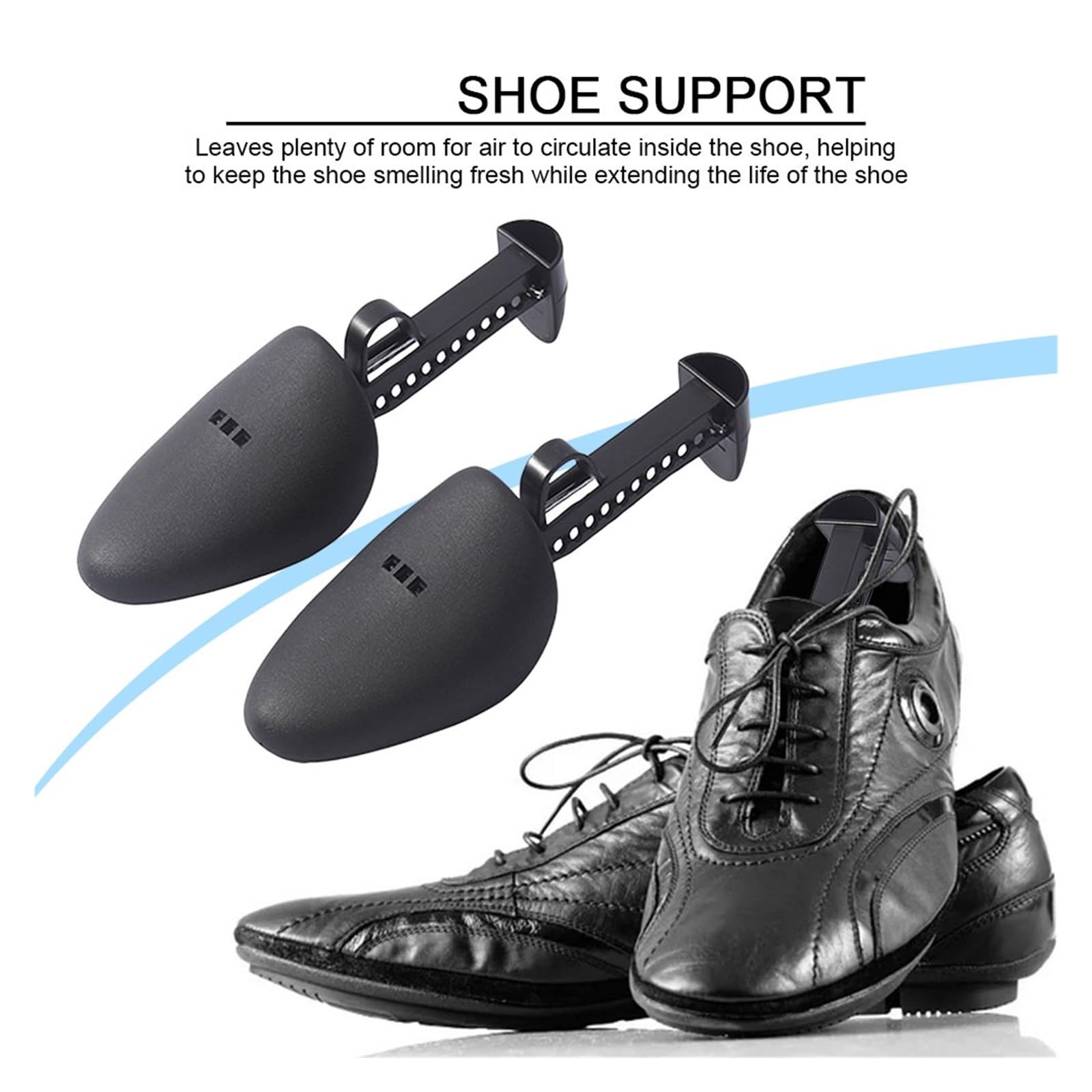 Verstellbarer Unisex-Schuhspanner für Damen und Herren, tragbarer Schuhspanner für Lederschuhe (2–5 Paar) (E-1)