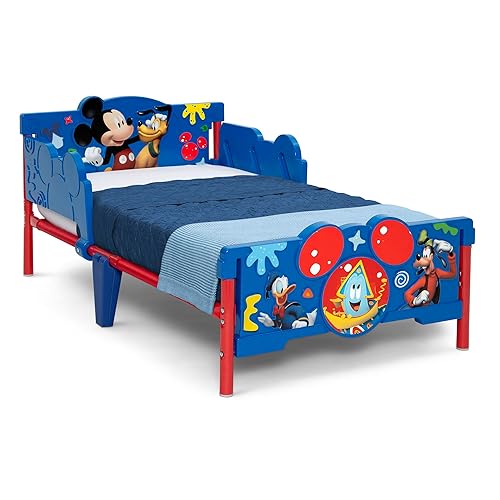 Delta Children - Cama infantil Mickey Mouse 3D, color azul