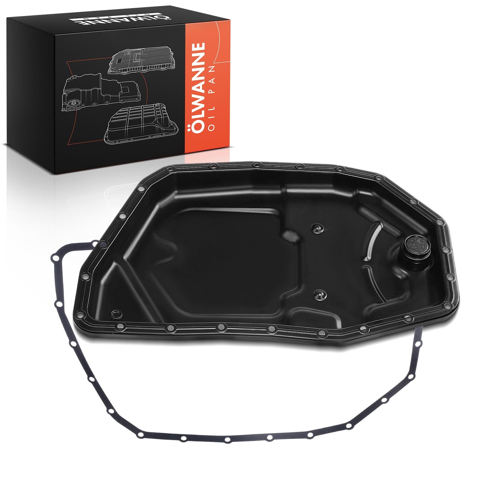 Frankberg Cárter de aceite 09L321359 | Compatible con: A4 8EC, A8 4E2 4E8, A6 4F2, A6 Avant 4F5, A4 Avant 8ED