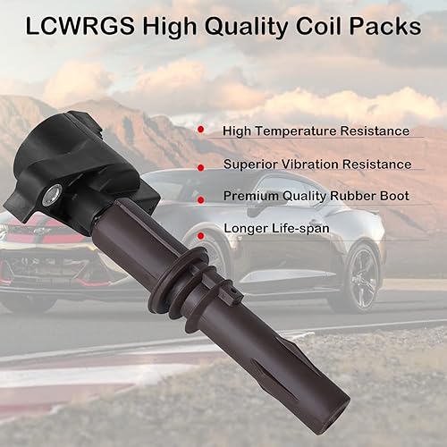 Miniatura 2 de Bobinas de encendido para Ford F150 F250 Expedition Lincoln Navigator 2008 2009 2010 2011 2012 2013 2014 paquetes de bobinas 4.6 5.4 V8 sustituye a