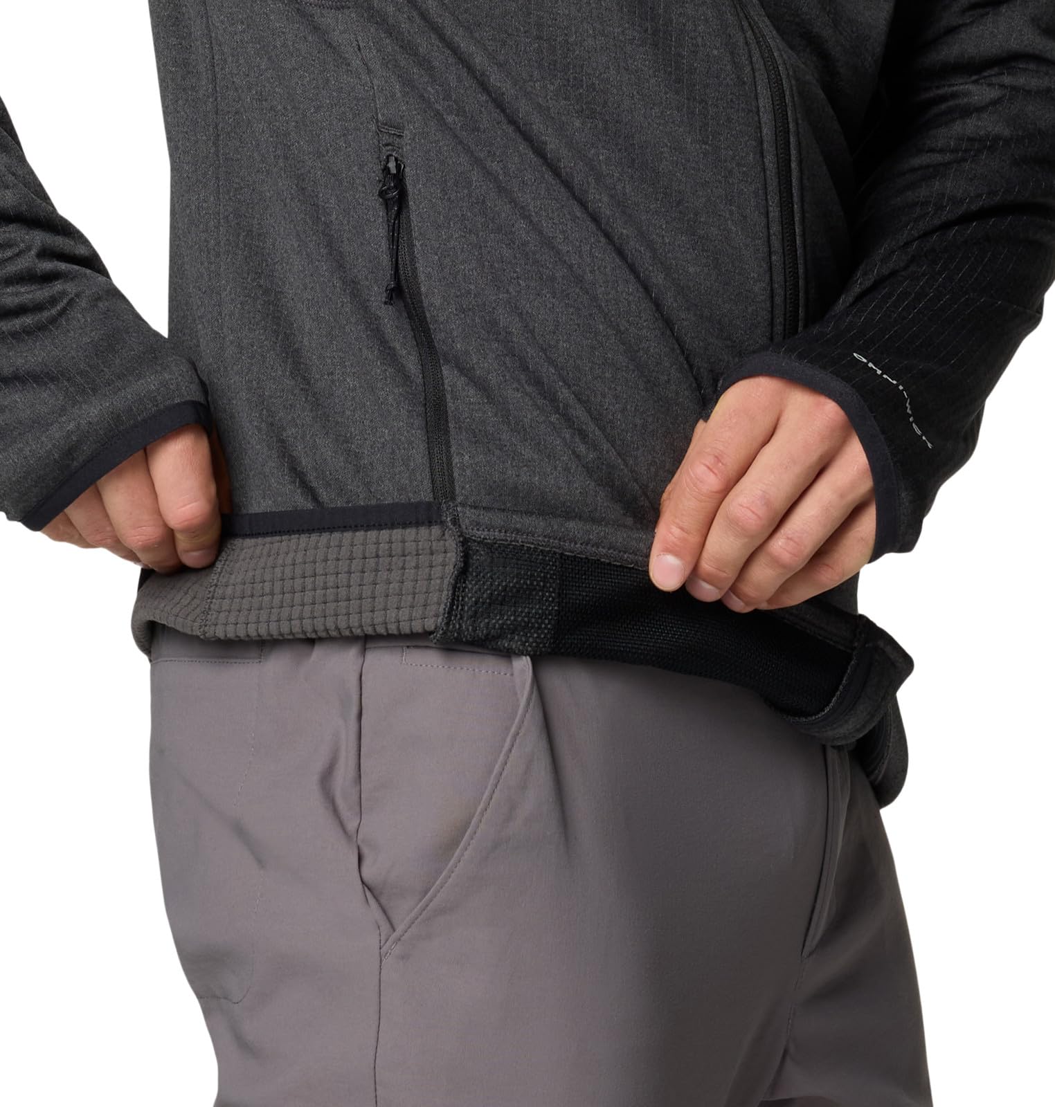 Columbia Park View Chaqueta polar con cremallera para hombre