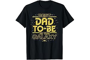 Best Dad-to-Be in the Galaxy Tee: A Gift From the Future Star